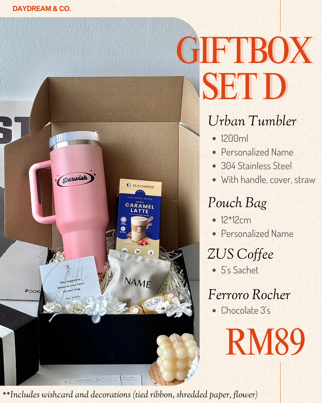 Gift Set D, For Corporate, Client, Personal.