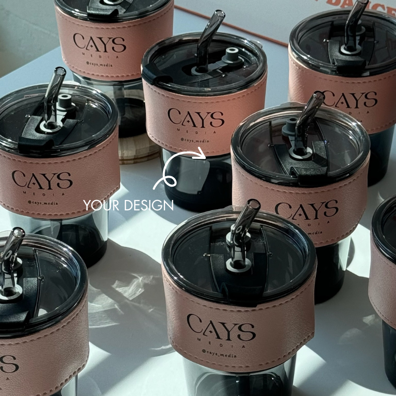 Bamboo Cup 400ml, 7 Colors Option.