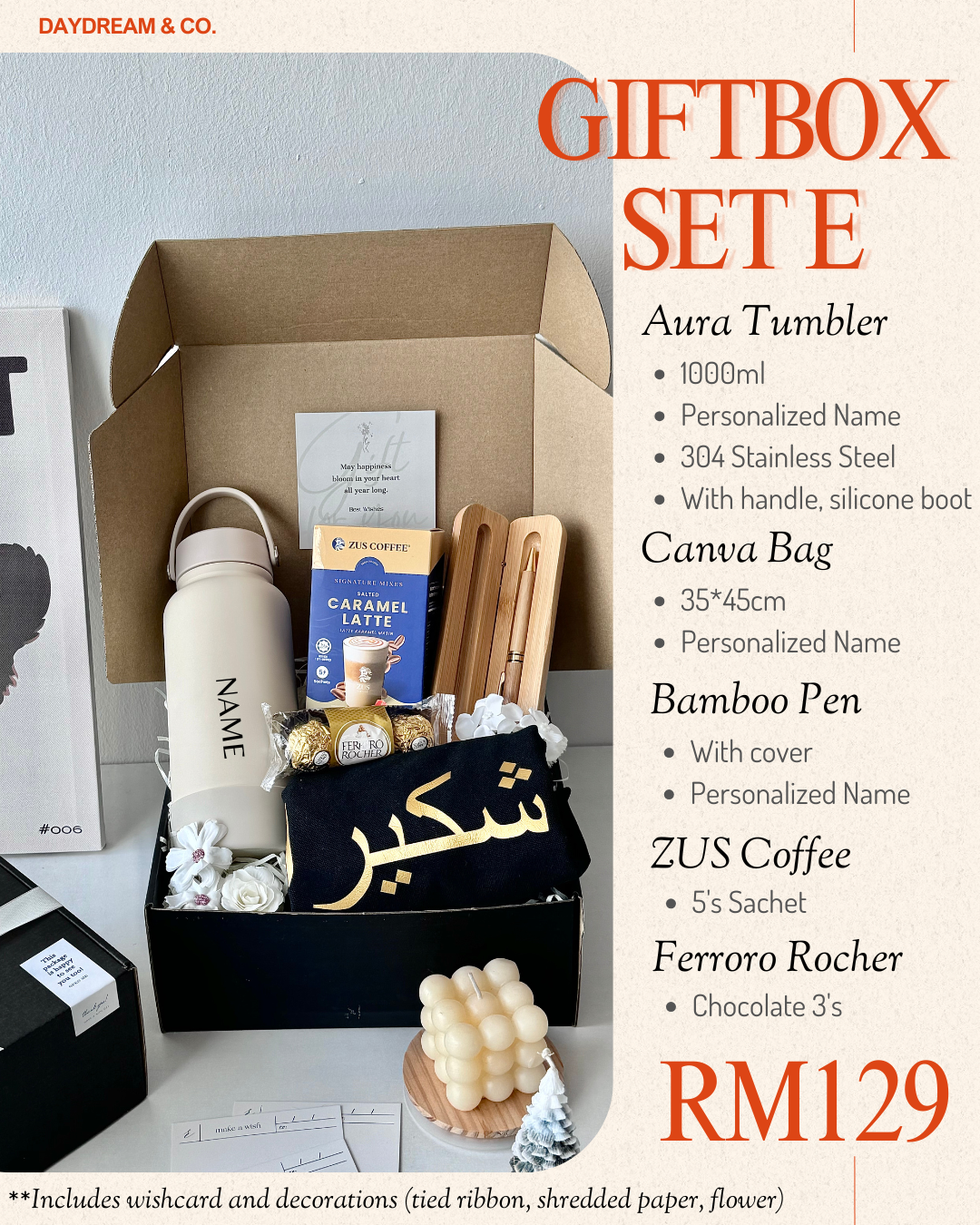 Gift Set E, For Corporate, Client, Personal.