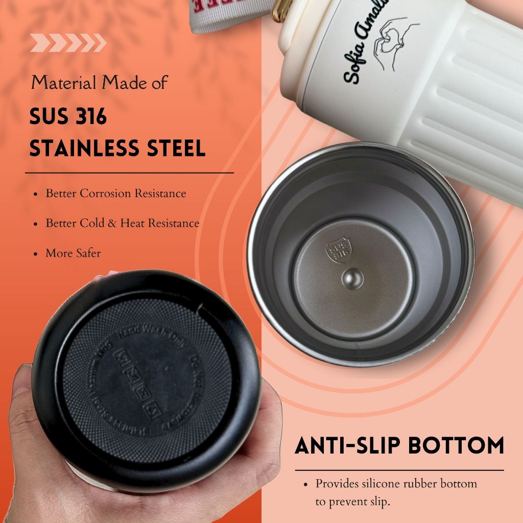 Kofy Tumbler 460ml , 6 Colors Option