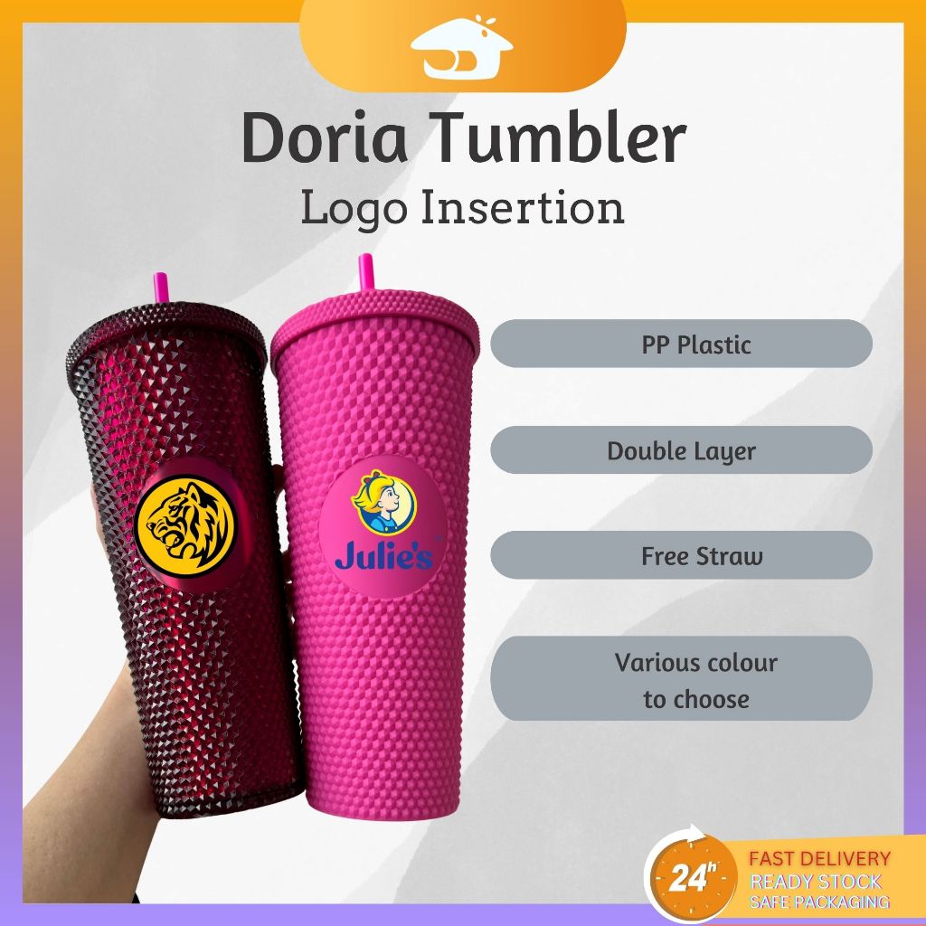 Doria Tumbler 710ml , 13 Colors Option