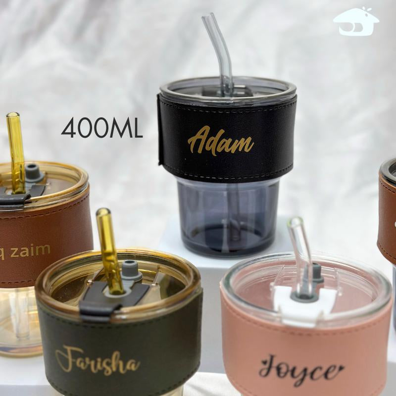 Bamboo Cup 400ml, 7 Colors Option.